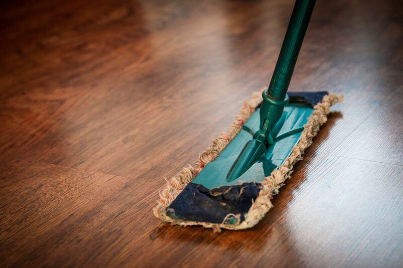 Create a regular cleaning schedule when staging a home with kids or pets.