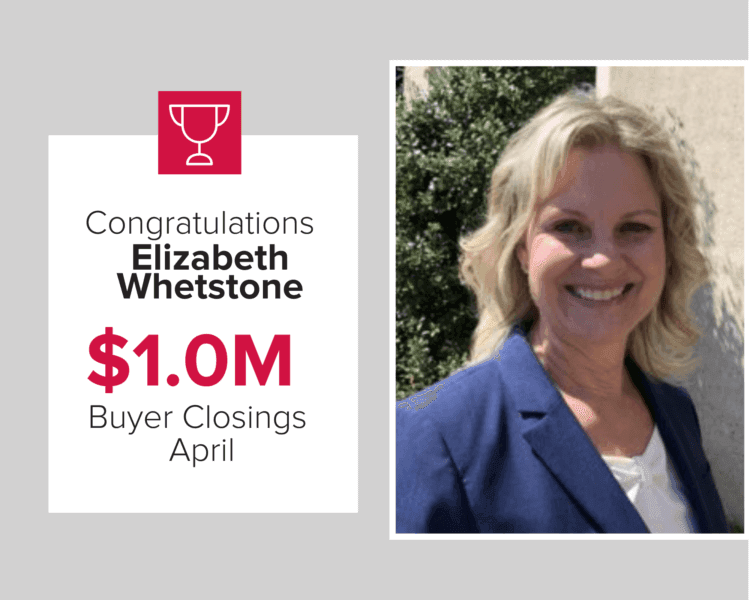 Elizabeth Whetstone was a top buyer agent in April 2020.