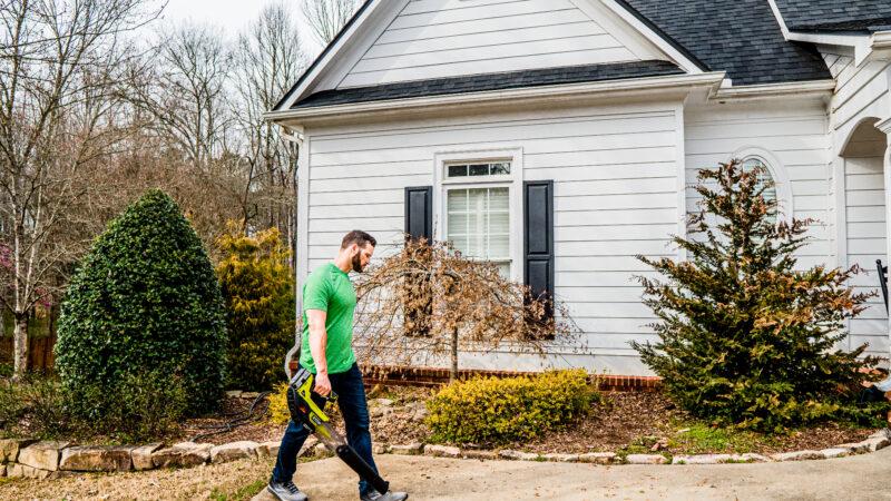 Touching up landscaping is important for your spring maintenance round up. 