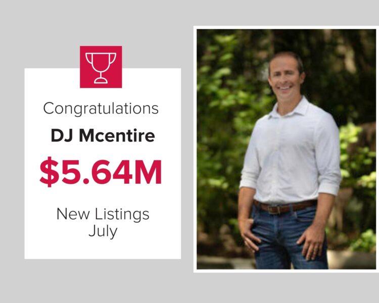 DJ Mcentire July Winner for NONL's 