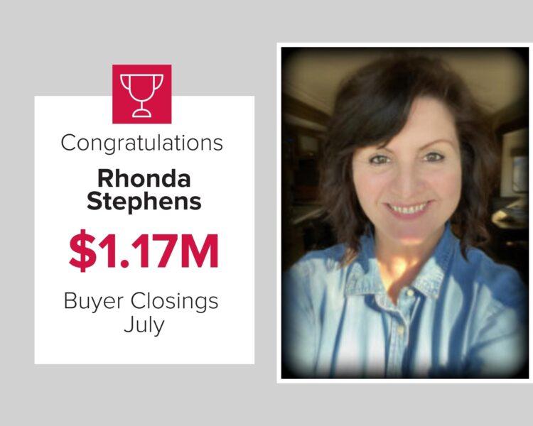 Rhonda Stephens Buyer July