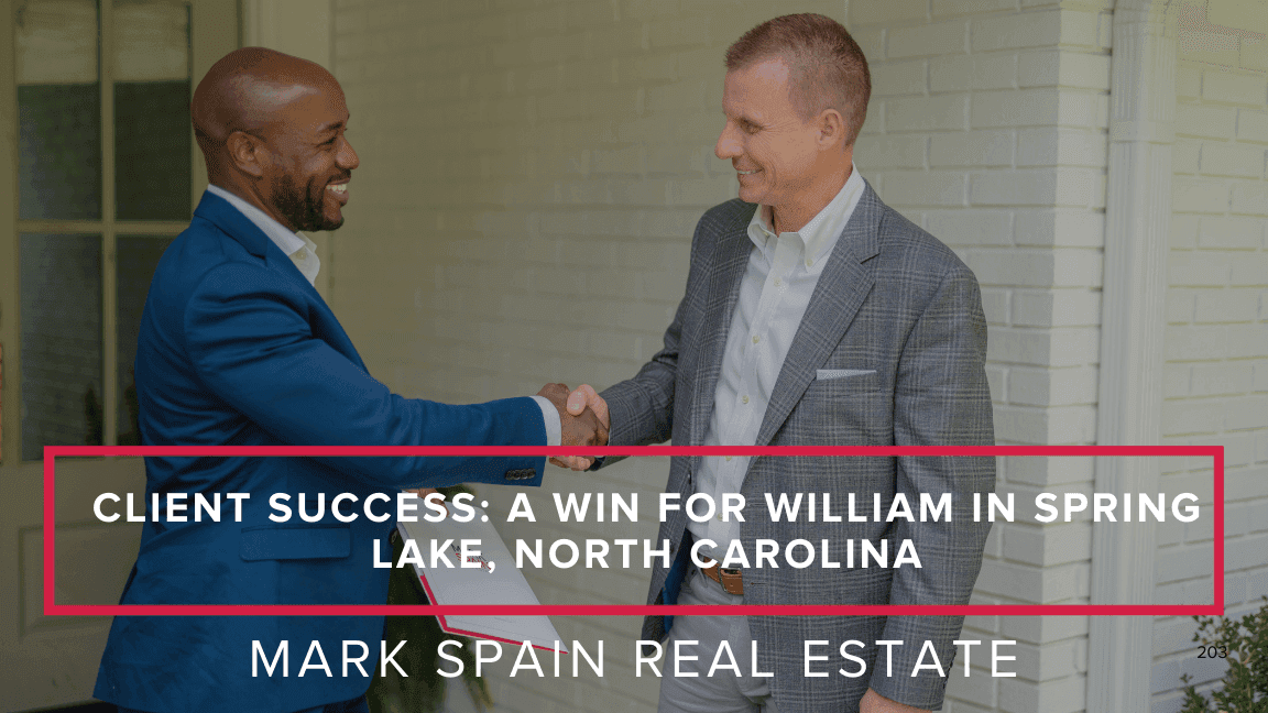 Client Success: A Win for William in Spring Lake, North Carolina