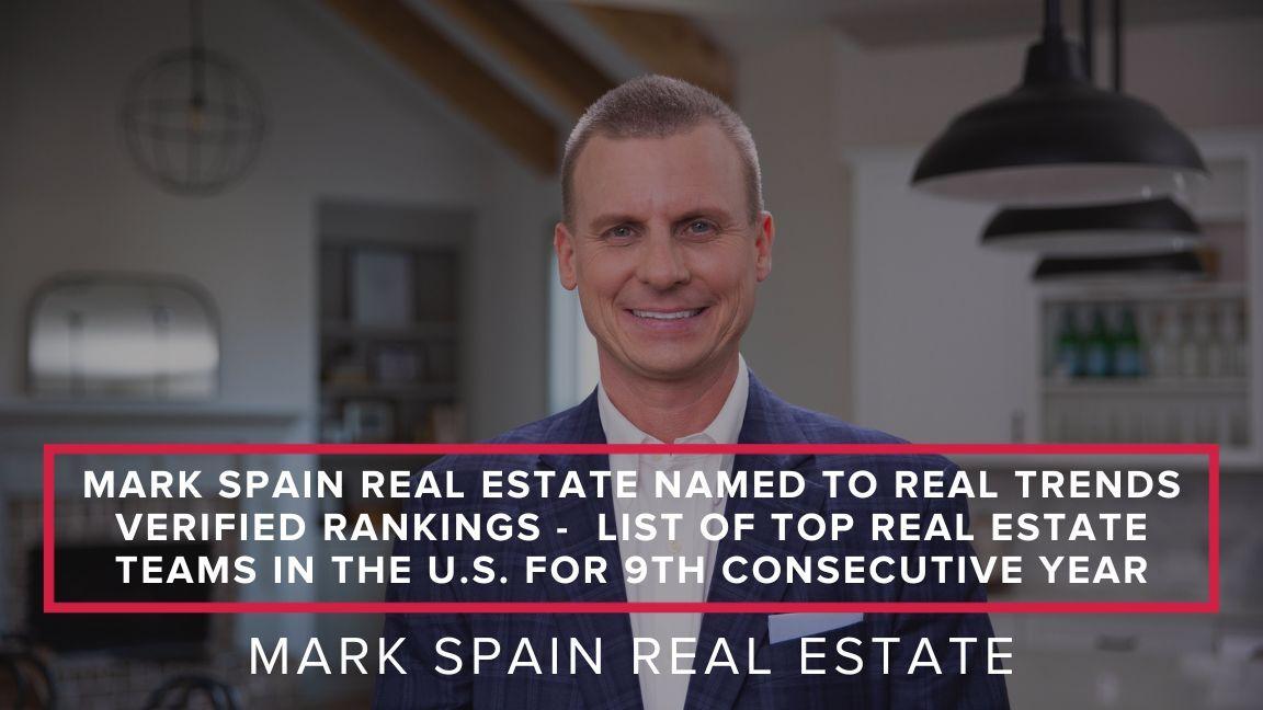 Mark Spain Real Estate Named to Real Trends Verified Rankings