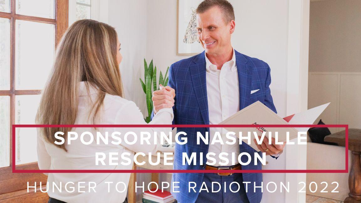 Sponsoring Nashville Rescue Mission Hunger to Hope Radiothon 2022