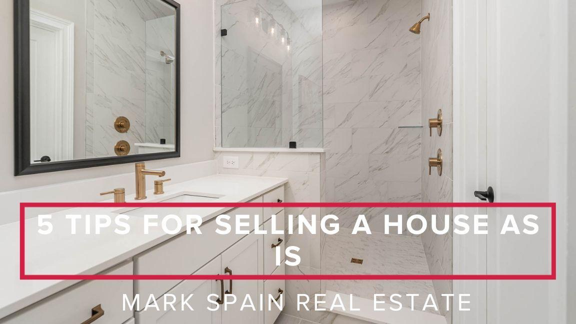 5 Tips for Selling a House As Is