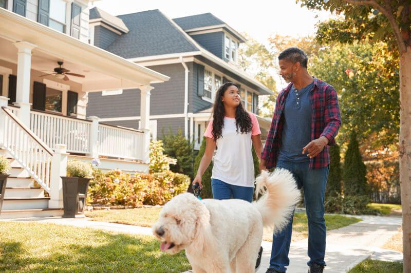 Spend time out of the house to get to know your new community.