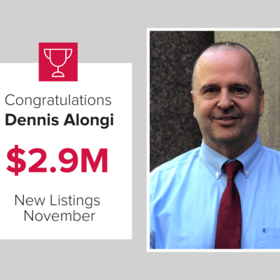 Dennis was a top agent for November 2020