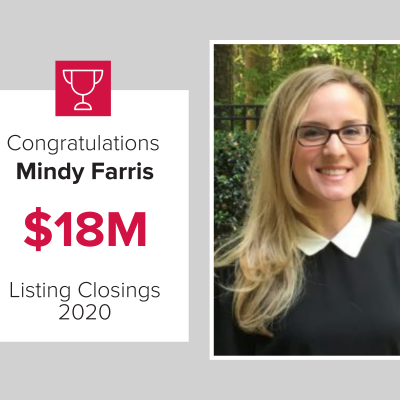 Mindy was the number 2 agent for 2020