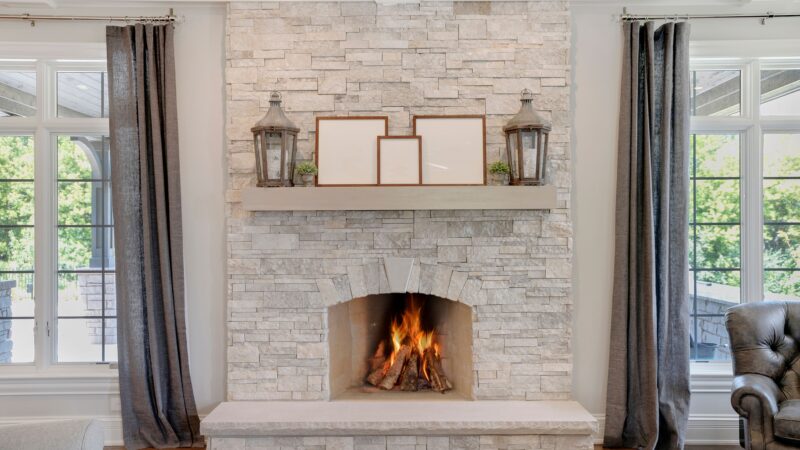Fireplaces help with preparing your home for cold weather