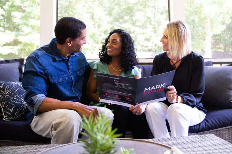 Family learning how you can enhance your home this fall and sell easily and stress-free!