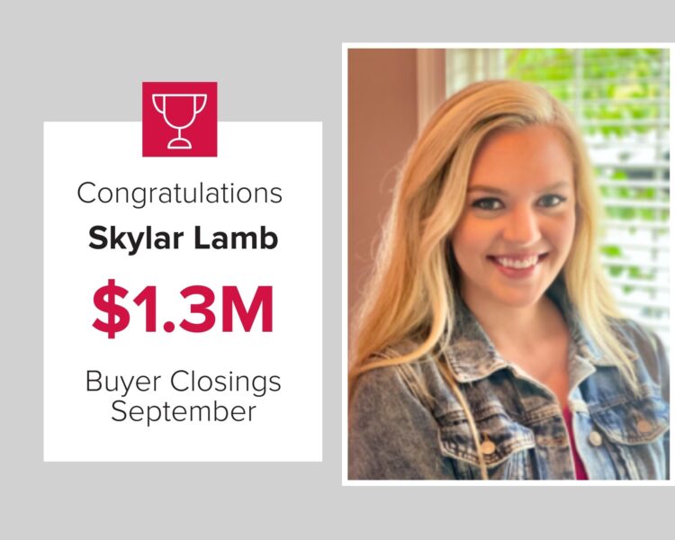 Skylar Lamb wins Agent Spotlight in September 