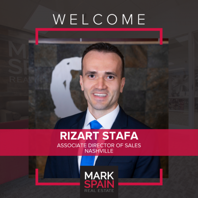 Welcome Rizart, our Associate Director of Sales Nashville!