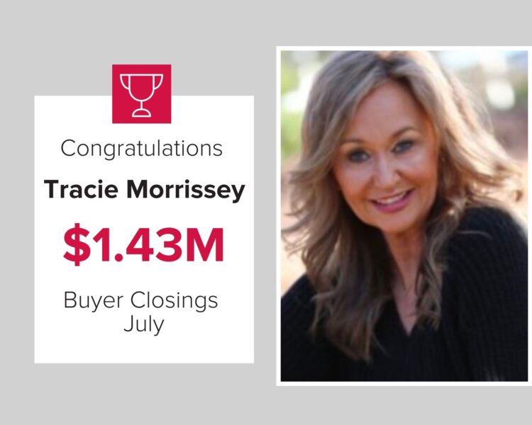Tracie Morrissey wins the 2022 Buyer spotlight at Mark Spain Real Estate